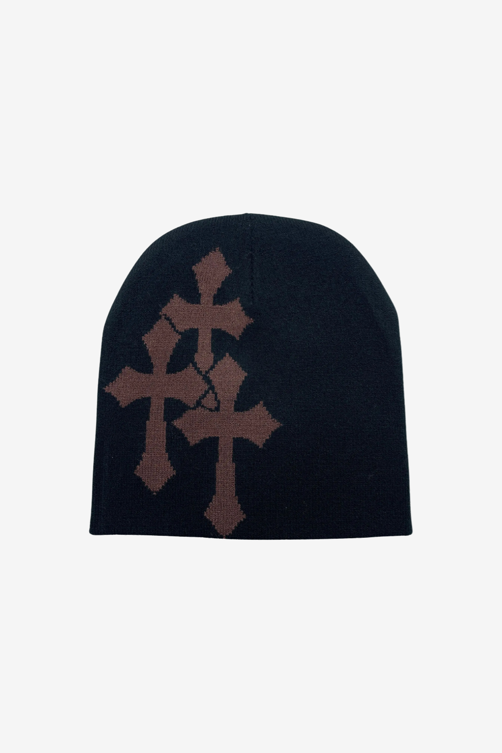 CH Crosses Beanie - Black White