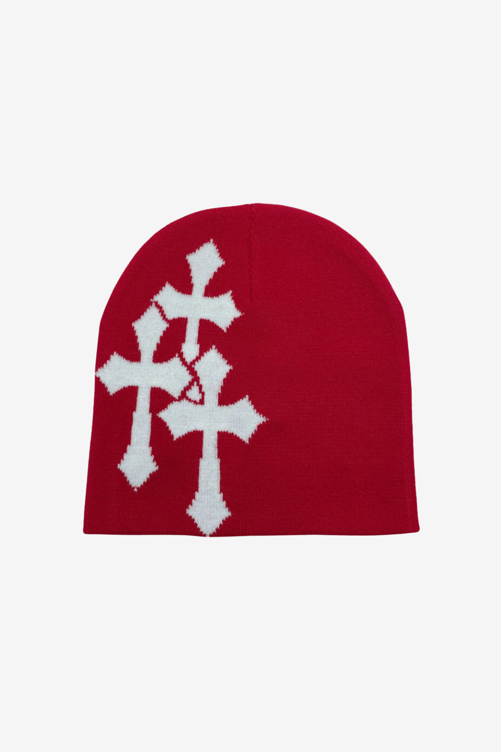 CH Crosses Beanie - Black White