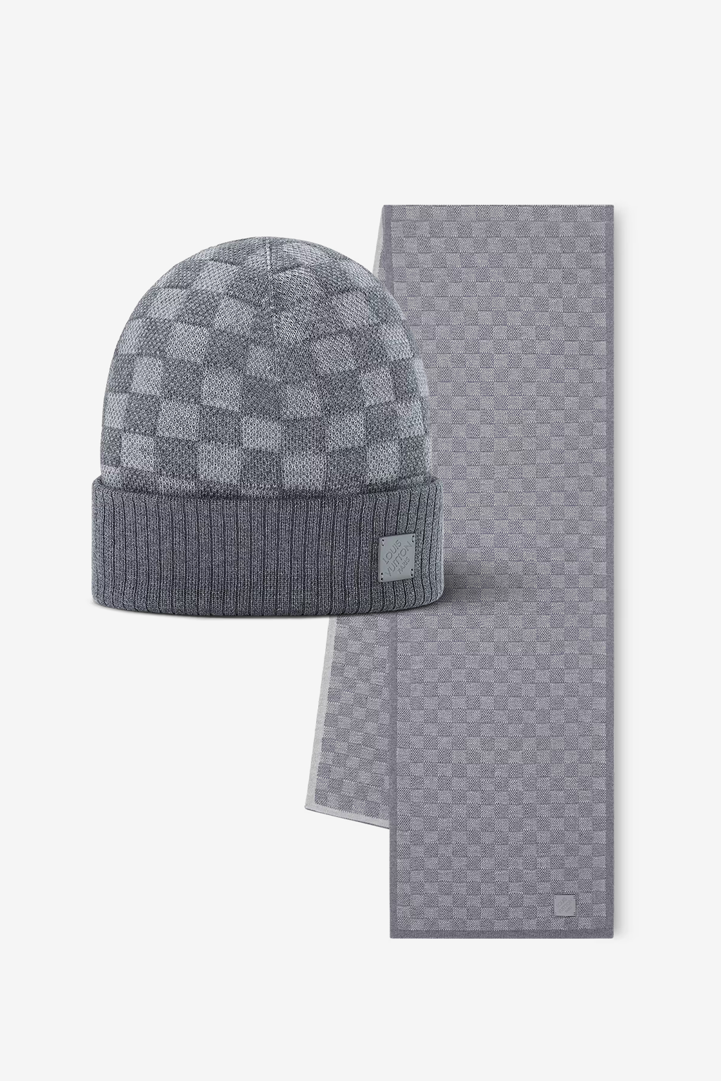 LV Beanie + Scarf set